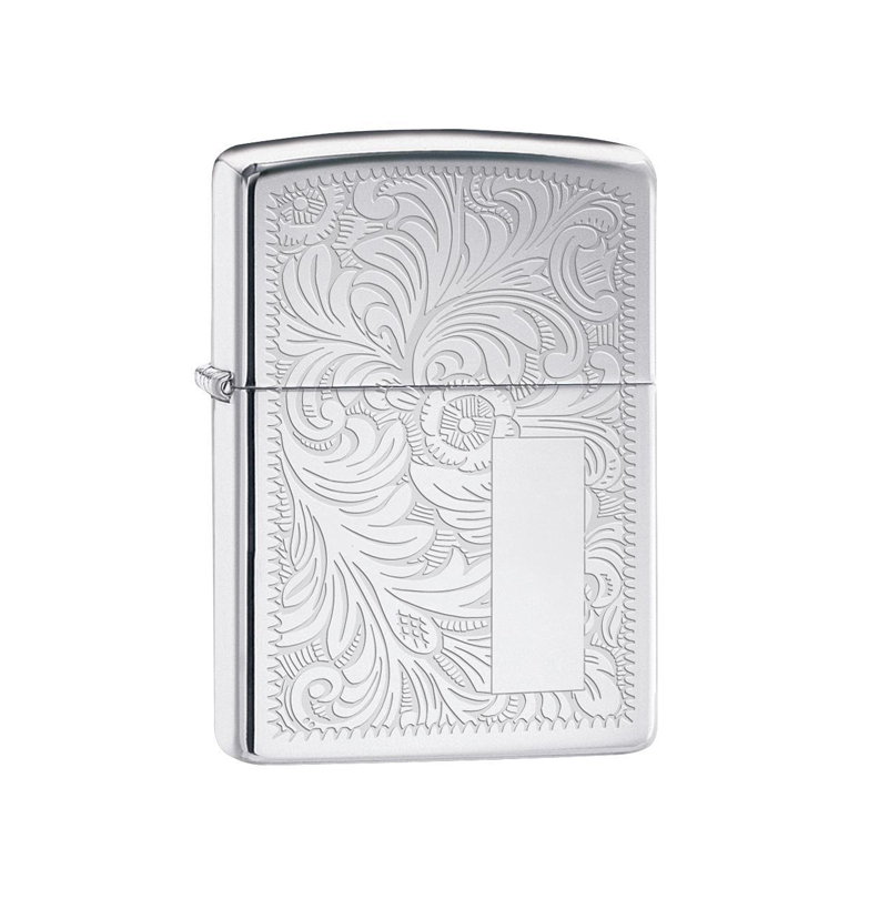 מצית זיפו ®Zippo כסוף Regular Venetian