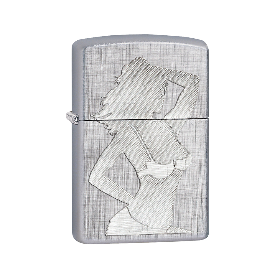 מצית זיפו ®Zippo דגם SEXY GIRL SIL HOUETT 28680