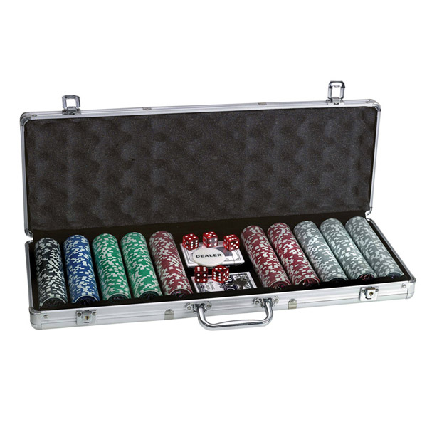 ערכת פוקר מקצועית 500 ז’יטונים POKER
