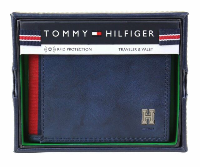 ארנק Tommy Hilfiger עור לגבר “כחול” 31TL240004