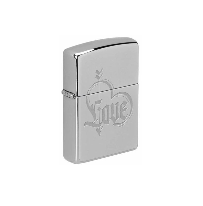 מצית זיפו ®Zippo אהבה  LOVE בלב 49428 / 360082