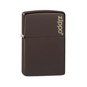 ®Zippo מצית זיפו חום Classic Brown Zippo Logo