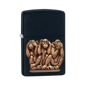 ®Zippo מצית זיפו שלושת הקופים