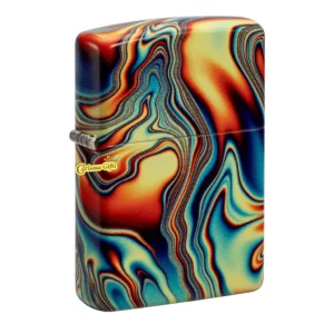 מצית זיפו ®Zippo ספירל צבעונית זוהר בחשכה 48612
