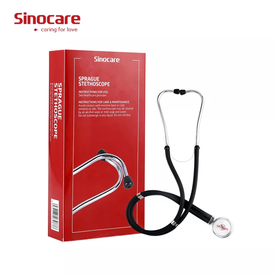 סטטוסקופ לרופא Sinocare | ראש כפול עם חריטה אישית
