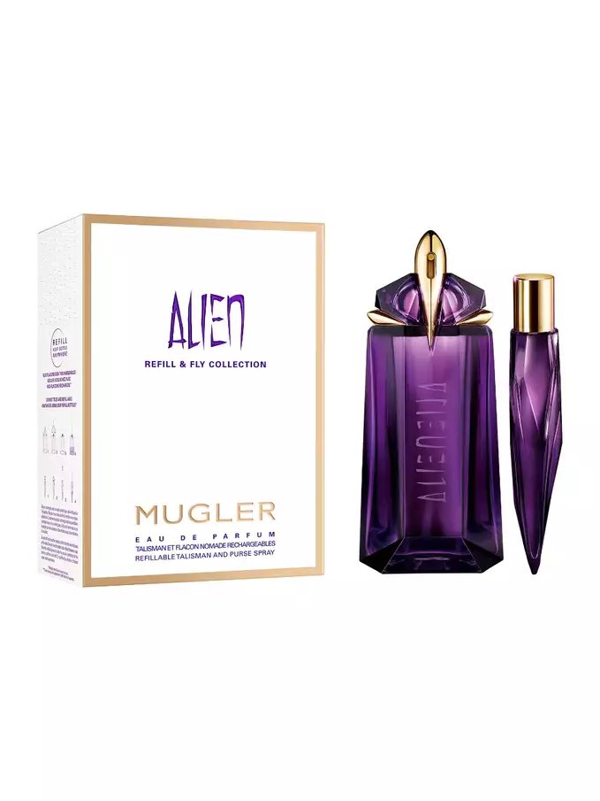 סט בושם לאישה 90 מ”ל Thierry Mugler Alien + בושם 10 מ”ל או דה פרפיום‏ E.D.P