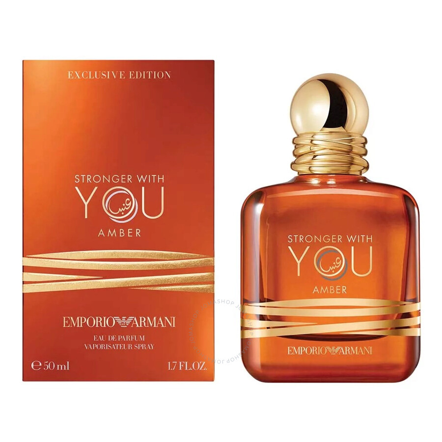 בושם לגבר ולאשה Giorgio Armani stronger With You AMBER